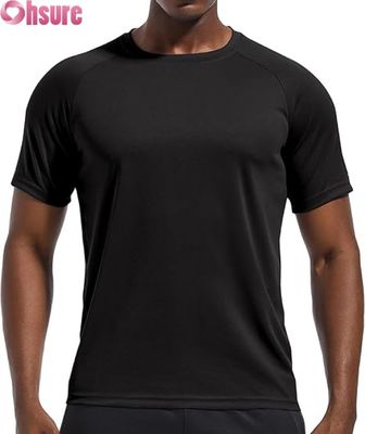 T-shirt sportivo maschile Quick Dry Gym Workout Fitness Top Activewear traspirante OEM ODM Manufacturer