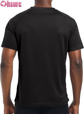 T-shirt sportivo maschile Quick Dry Gym Workout Fitness Top Activewear traspirante OEM ODM Manufacturer