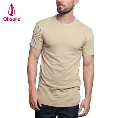 Stampa casuale Modello a maglia Supporto muscolare Esercizio abbigliamento per uomini Bambù tessuto BoxeT-shirt stampa