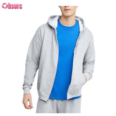 Felpa con cappuccio in tessuto amichevole, felpe con cappuccio in cotone di alta qualità, oversize, slim, tinta unita, da uomo