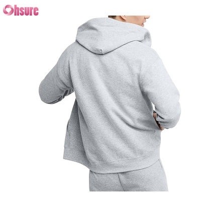 Felpa con cappuccio in tessuto amichevole, felpe con cappuccio in cotone di alta qualità, oversize, slim, tinta unita, da uomo