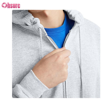 Felpa con cappuccio in tessuto amichevole, felpe con cappuccio in cotone di alta qualità, oversize, slim, tinta unita, da uomo
