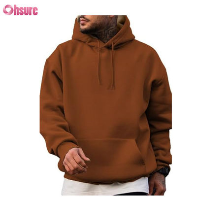 Felpa con cappuccio in tessuto amichevole, felpe con cappuccio in cotone di alta qualità, pullover oversize, felpe con cappuccio da uomo semplici e sottili
