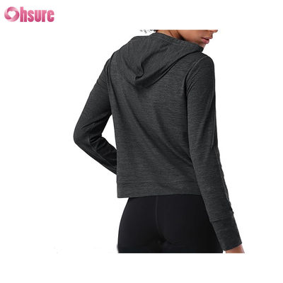 Felpa con cappuccio amichevole in cotone di alta qualità da donna, felpe casual, abbigliamento sportivo da palestra, tuta da donna tinta unita