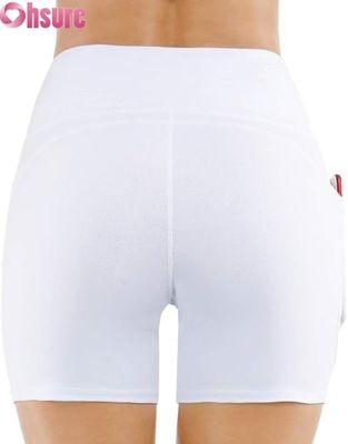 Pantaloncini da yoga a vita alta da donna, controllo della pancia, shorts da biker con arricciatura sul sedere, abbigliamento sportivo personalizzato