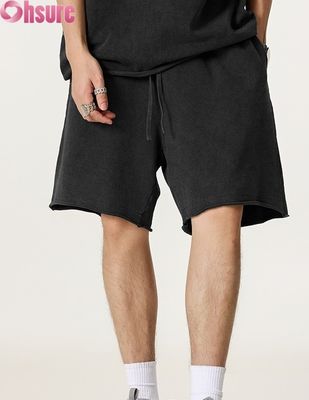 Pantaloncini da uomo in cotone e lino 2025 con elastico in vita, vestibilità ampia, traspiranti per viaggi estivi e abbigliamento casual quotidiano
