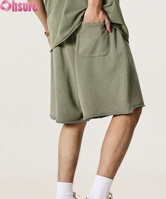 Pantaloncini da uomo in cotone e lino 2025 con elastico in vita, vestibilità ampia, traspiranti per viaggi estivi e abbigliamento casual quotidiano