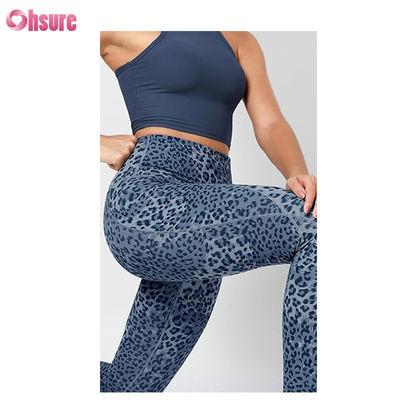LA GENTELLA DELLA GYM Pantaloni di yoga a vita alta e spessa con tasche, allenamento per controllare la pancia Corrente Leggings yoga per donne