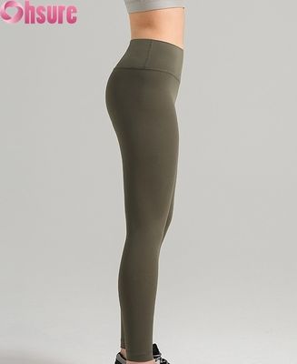 2025 Gym Womens High-Waist Yoga Leggings Controllo della pancia 4-Way Stretch Breathable Fitness Clothing Comodo Vita elastica