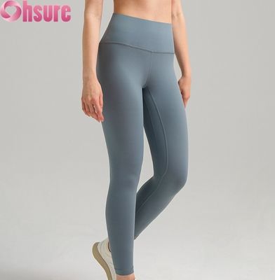 2025 Gym Womens High-Waist Yoga Leggings Controllo della pancia 4-Way Stretch Breathable Fitness Clothing Comodo Vita elastica