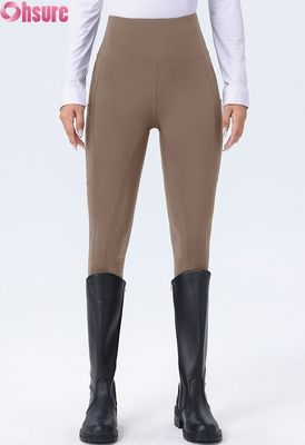 Cinturone alto su misura Pantaloni da equitazione Anti-sliding Pantaloni da cavallo Jodhpur per abiti da cavallo