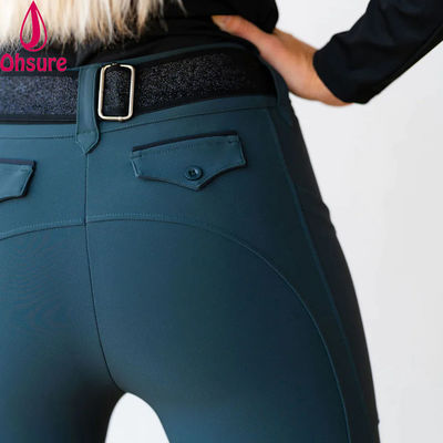 Cavalleria Custom Logo in silicone Full Seat Calzature da cavallo Calzature da cavallo Leggings Donna Sport Calzature da cavallo