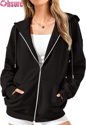 Felpa con cappuccio oversize da donna con motivo personalizzato, stampa ricamata 3D con lettere, maglia, felpa, maniche raglan casual, con cappuccio