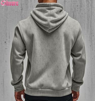 Cappotto caldo di taglia grande su misura Pullover invernale in velluto Unisex Streetwear Fashion Sweatshirt