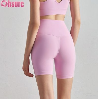 Leggings da palestra a vita alta Traspiranti Fitness Yoga Pantaloncini stampati per allenamento con effetto push-up per l'estate Abbigliamento fitness per adulti