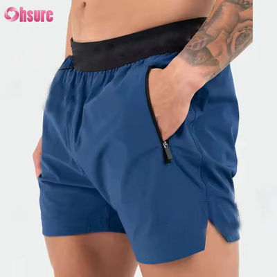 Logo personalizzato su cinturino Poliester Tasche Split Hem Pour Uomini Sport Uomini Attivi Workout Gym Calze atletiche per uomini