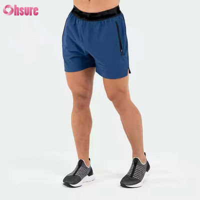 Logo personalizzato su cinturino Poliester Tasche Split Hem Pour Uomini Sport Uomini Attivi Workout Gym Calze atletiche per uomini