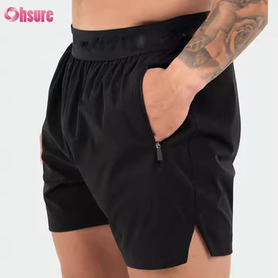 Logo personalizzato su cinturino Poliester Tasche Split Hem Pour Uomini Sport Uomini Attivi Workout Gym Calze atletiche per uomini