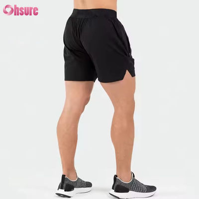 Logo personalizzato su cinturino Poliester Tasche Split Hem Pour Uomini Sport Uomini Attivi Workout Gym Calze atletiche per uomini