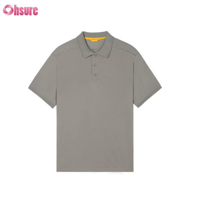 Raglan in maglia per polo maschile con colletto a contrasto