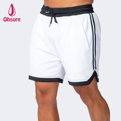 Oem Color Solid Uomini Estate Breathable Mesh Gym Shorts allenamento allenamento Indossare Short Quick Dry Gym Shorts per Uomini Abbigliamento Sportivo Nuovi Shorts