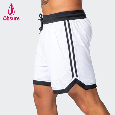 Oem Color Solid Uomini Estate Breathable Mesh Gym Shorts allenamento allenamento Indossare Short Quick Dry Gym Shorts per Uomini Abbigliamento Sportivo Nuovi Shorts