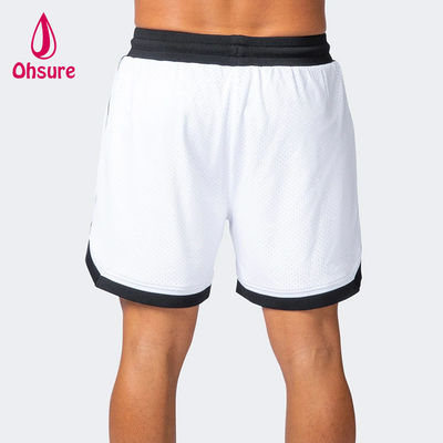 Oem Color Solid Uomini Estate Breathable Mesh Gym Shorts allenamento allenamento Indossare Short Quick Dry Gym Shorts per Uomini Abbigliamento Sportivo Nuovi Shorts