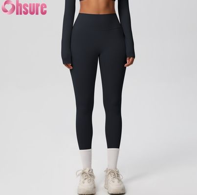 Calze da ginnastica con cintura alta, calze da ginnastica con sedere, calze da ginnastica con cintura elastica, calze da ginnastica con cintura elastica, calze da yoga per il ciclismo all'aperto, calze da ginnastica a prova di squat, calze da ginnastica nude