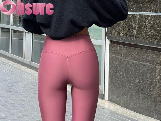 Leggings da yoga a effetto push-up per donna - Modellanti a vita alta con tecnologia AirFlex | A prova di squat e antiscivolo UPF50+ (8 colori)