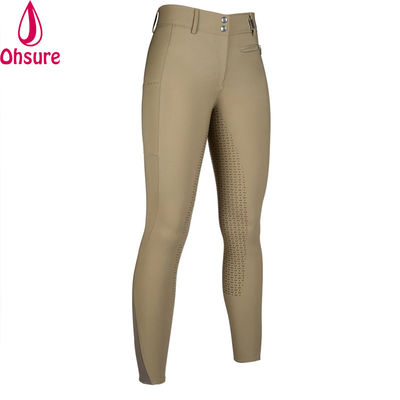 Nuovo design Equestrian Silicone Full Seat Cavallo Calze da Equitazione Leggings Donne Sport Pantaloni da Equitazione