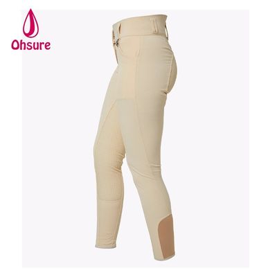 Pantaloni da equitazione Jodhpur personalizzati di alta qualità, con seduta in silicone antiscivolo, leggeri