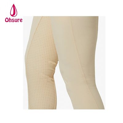 Pantaloni da equitazione Jodhpur personalizzati di alta qualità, con seduta in silicone antiscivolo, leggeri