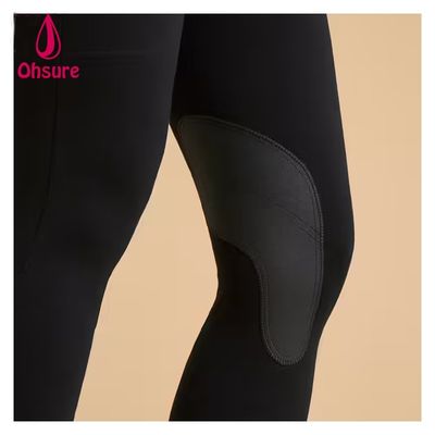 Pantaloni da equitazione con vita alta OEM, traspiranti, pantaloni da equitazione Jodhpur, pantaloni da equitazione antiscivolo, abbigliamento da equitazione