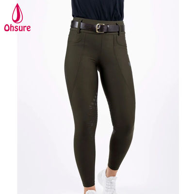 Pantaloni da equitazione personalizzati, pantaloni da equitazione, pantaloni a vita alta, pantaloni da equitazione antiscivolo in silicone, abbigliamento da equitazione