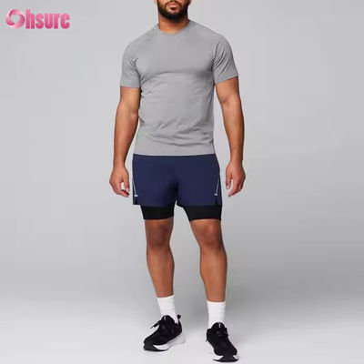 T-shirt da ginnastica sportiva per uomini