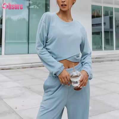 Set di felpe con cappuccio da donna all'ingrosso Autunno e Inverno Nuovo set di felpe sportive e per il tempo libero alla moda Completo casual da donna