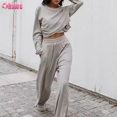 Set di felpe con cappuccio da donna all'ingrosso Autunno e Inverno Nuovo set di felpe sportive e per il tempo libero alla moda Completo casual da donna