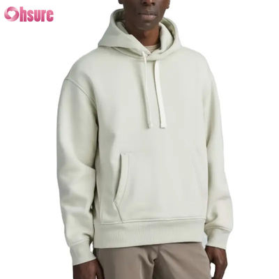 High Quality Oversize Hoodie Maschile Sport Wholesale Sport Moda con Collare a Cappuccio a Collare Massello Custom Logo Screen Print