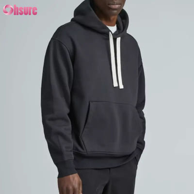 High Quality Oversize Hoodie Maschile Sport Wholesale Sport Moda con Collare a Cappuccio a Collare Massello Custom Logo Screen Print