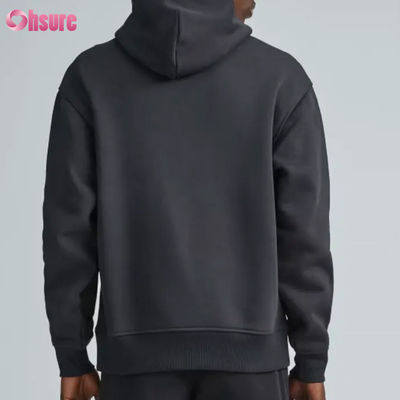 High Quality Oversize Hoodie Maschile Sport Wholesale Sport Moda con Collare a Cappuccio a Collare Massello Custom Logo Screen Print