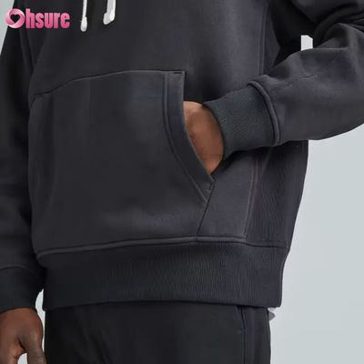 High Quality Oversize Hoodie Maschile Sport Wholesale Sport Moda con Collare a Cappuccio a Collare Massello Custom Logo Screen Print