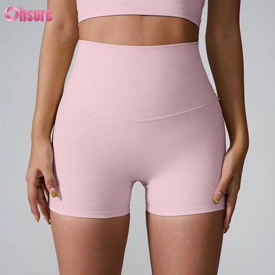 2025 Nuovo stile di alta qualità traspirante Spandex/Nylon calzoncini da ginnastica caldo vendita calda pantaloni da ginnastica femminile per esercizio fisico