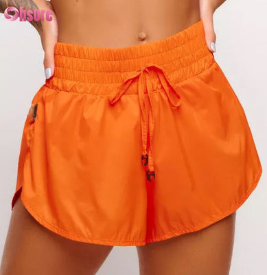 Nuovi pantaloncini da yoga traspiranti e larghi anti-camminata per il tempo libero all'aperto, corsa, 100% nylon, pantaloncini sportivi da donna, pantaloncini caldi sani