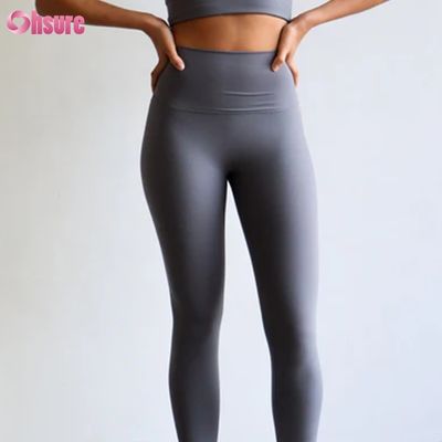 Fabbricazione Leggings sportivi di alta qualità di nylon spandex asciuga veloce per donna indossare