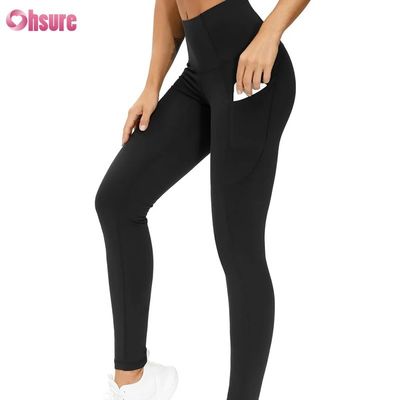 Leggings sportivi da donna del produttore, per allenamento, ad asciugatura rapida, a vita alta, per yoga