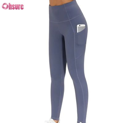 Leggings sportivi da donna del produttore, per allenamento, ad asciugatura rapida, a vita alta, per yoga