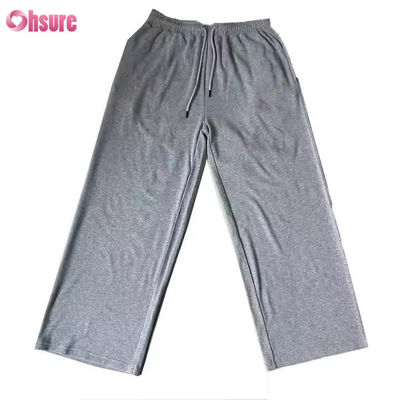 Completo sportivo casual taglie forti da donna, 2 pezzi, felpa con cappuccio e pantaloni della tuta a zampa d'elefante