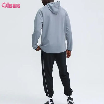 Logo personalizzato Cappuccino Ingrosso Cappuccini Maschili Camicie da strada Pullover Ingrosso Logo personalizzato Allenamento Fitness Cappuccini Sportivi