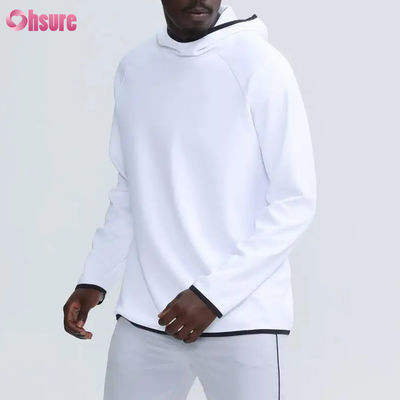 Logo personalizzato Cappuccino Ingrosso Cappuccini Maschili Camicie da strada Pullover Ingrosso Logo personalizzato Allenamento Fitness Cappuccini Sportivi