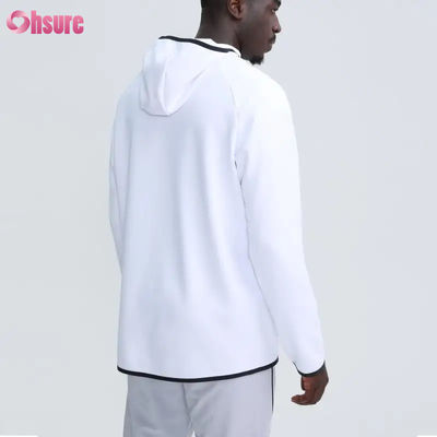 Logo personalizzato Cappuccino Ingrosso Cappuccini Maschili Camicie da strada Pullover Ingrosso Logo personalizzato Allenamento Fitness Cappuccini Sportivi